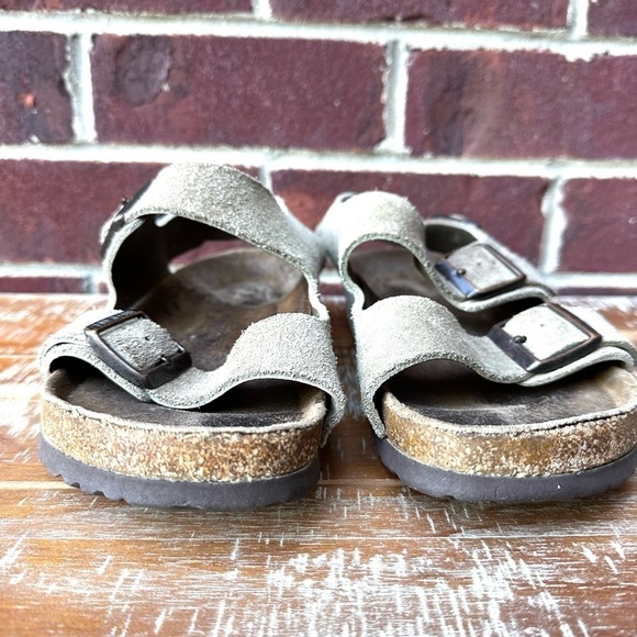 Birkenstock Milano suede leather sandals - Picture 3 of 9